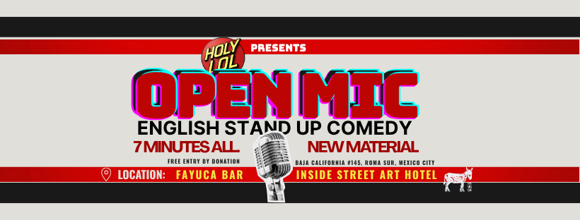 Stand-Up Comedy Open Mic in English